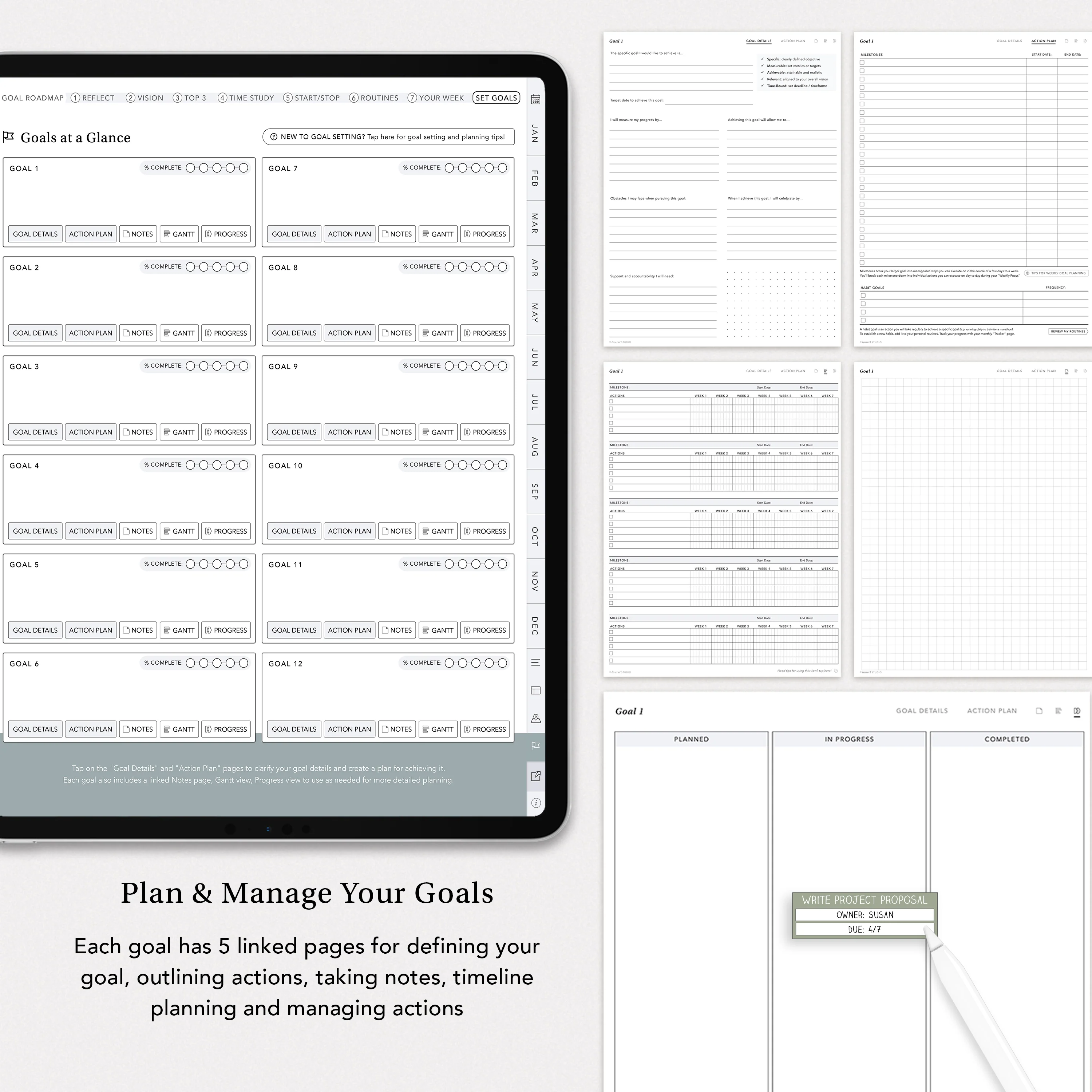 2026 Goal Planner for Android & iPads - Image 10