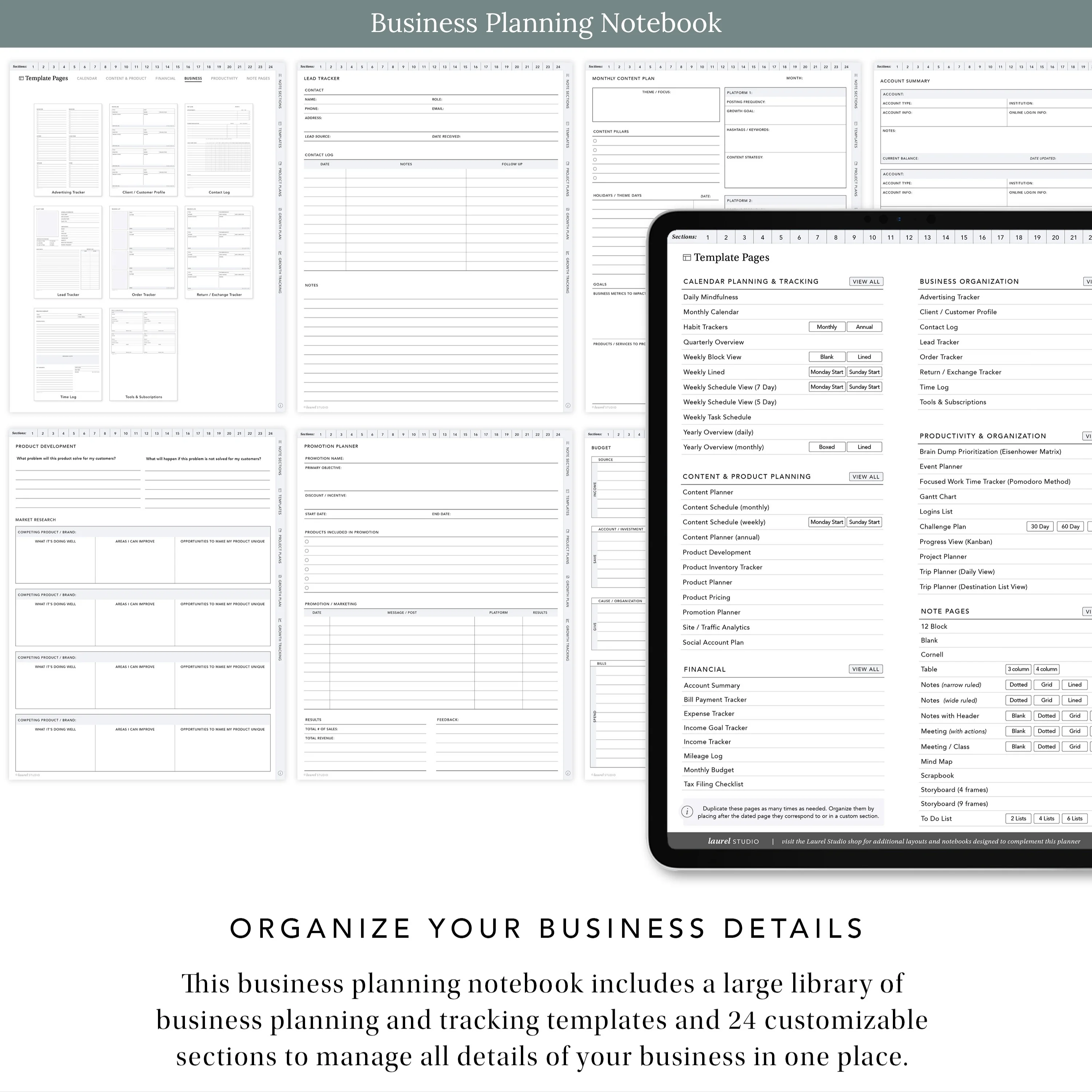 2026 Goal Planner Business Owner Bundle - Image 21