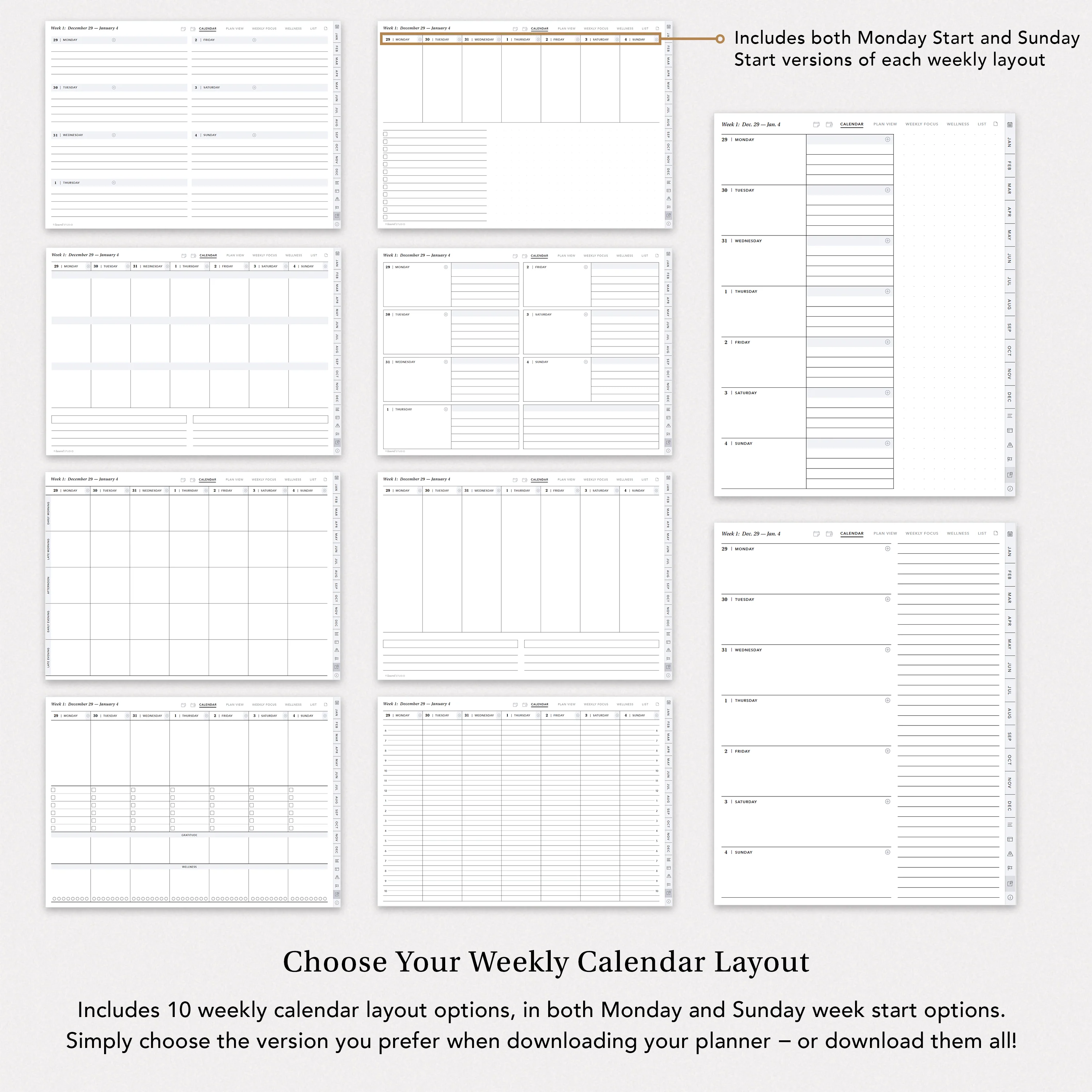 2026 Goal Planner Business Owner Bundle - Image 5