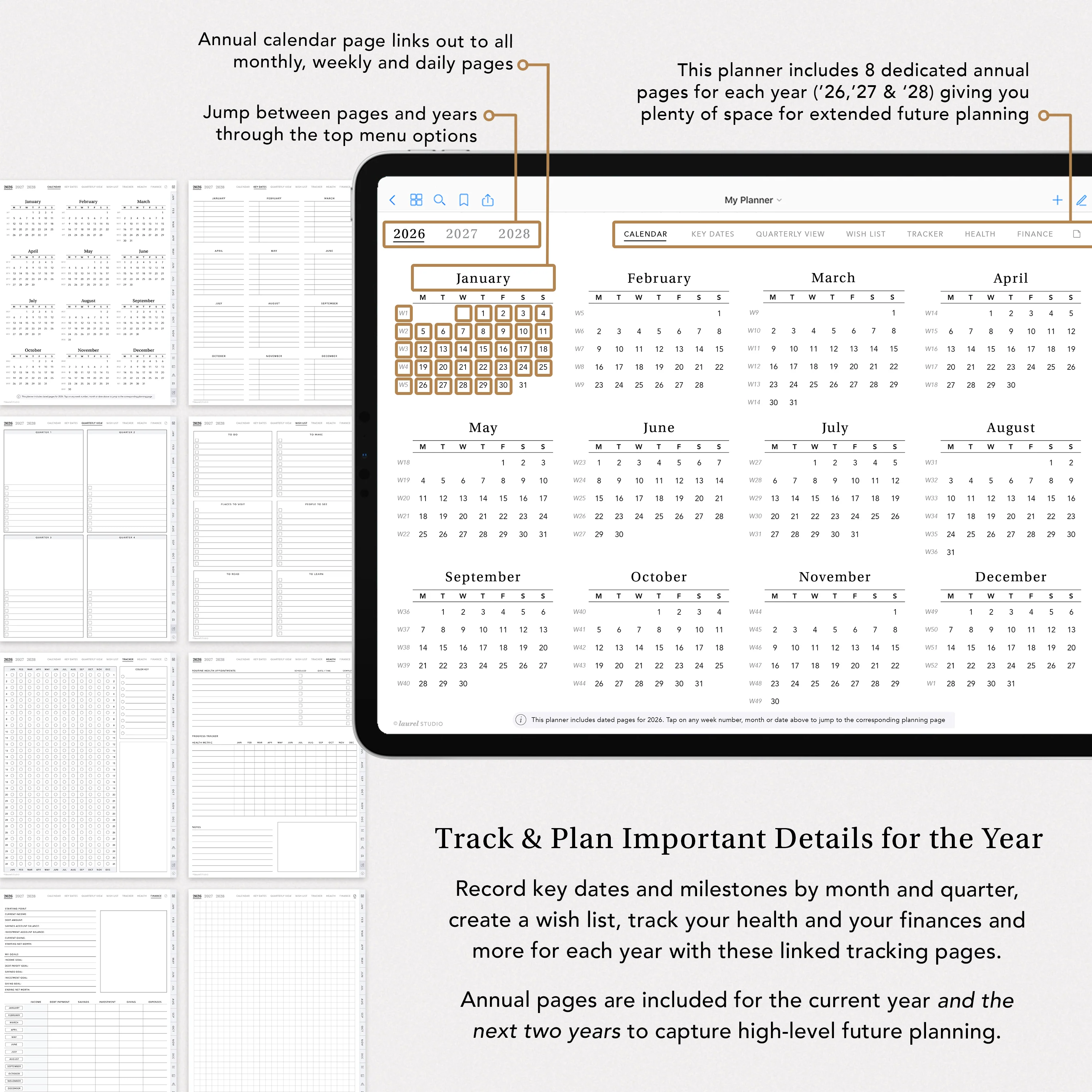 2026 Goal Planner for Android & iPads - Image 6
