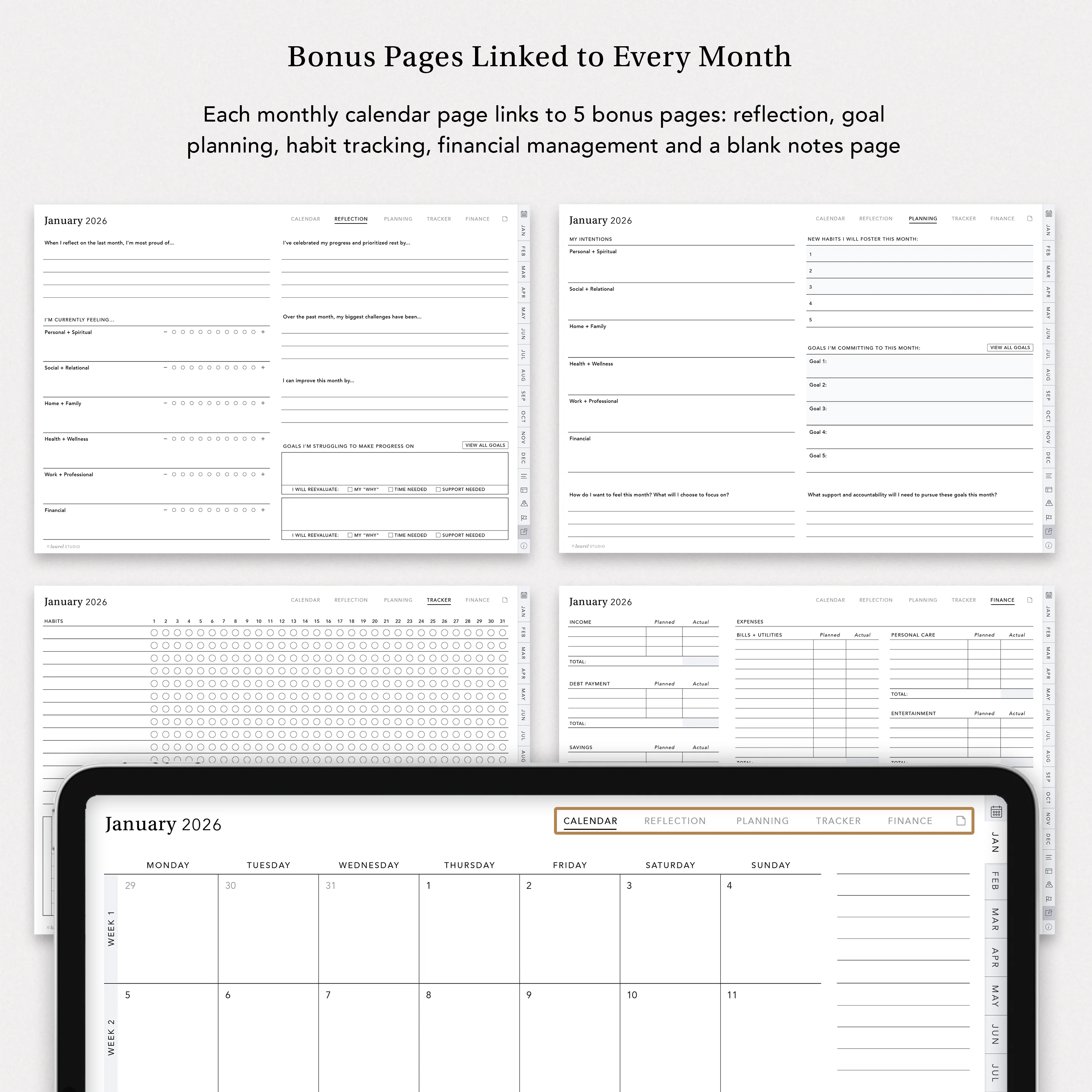 2026 Goal Planner for Android & iPads - Image 7