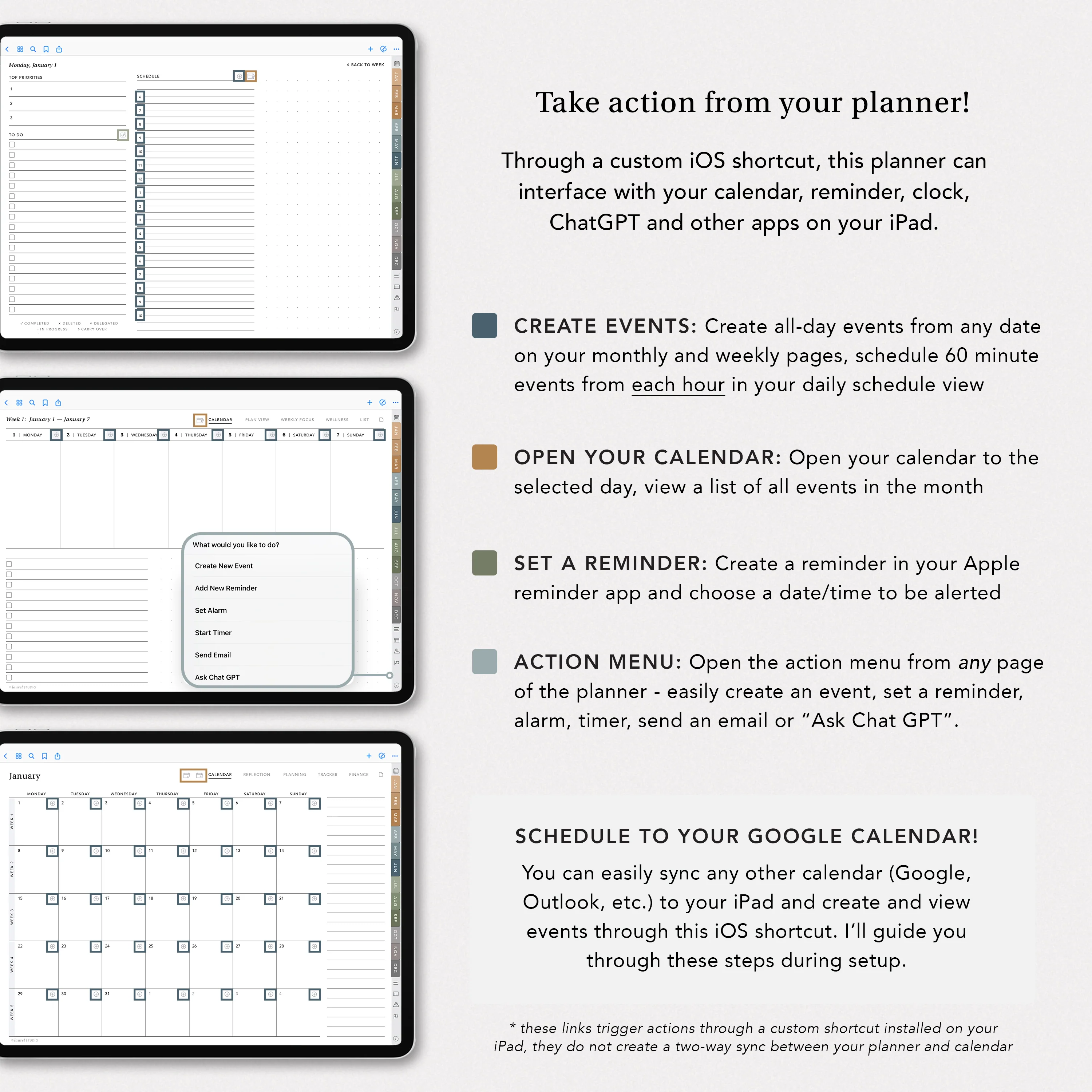 2026 Goal Planner with Colored Tabs - Image 3