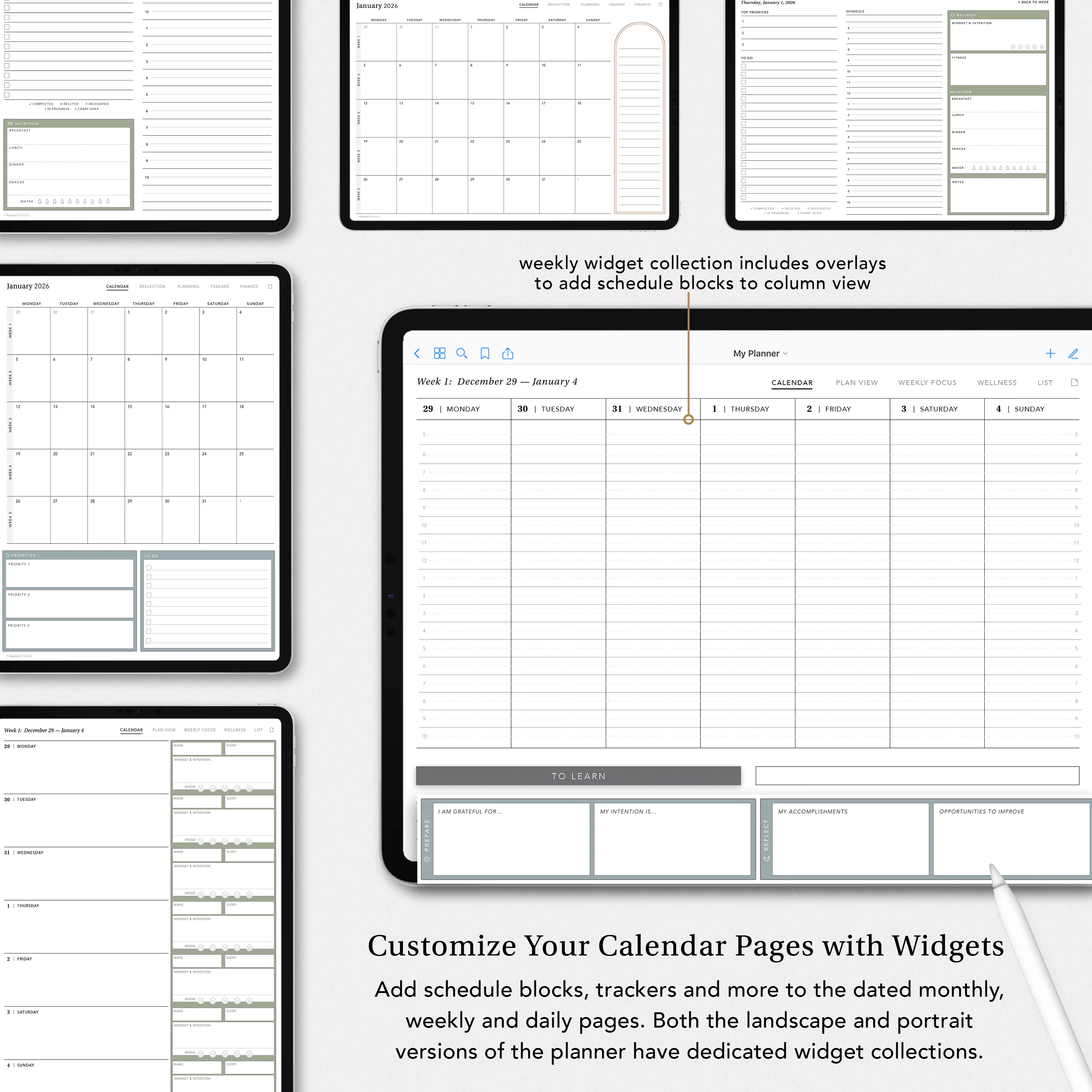2026 Goal Planner with Colored Tabs - Image 6