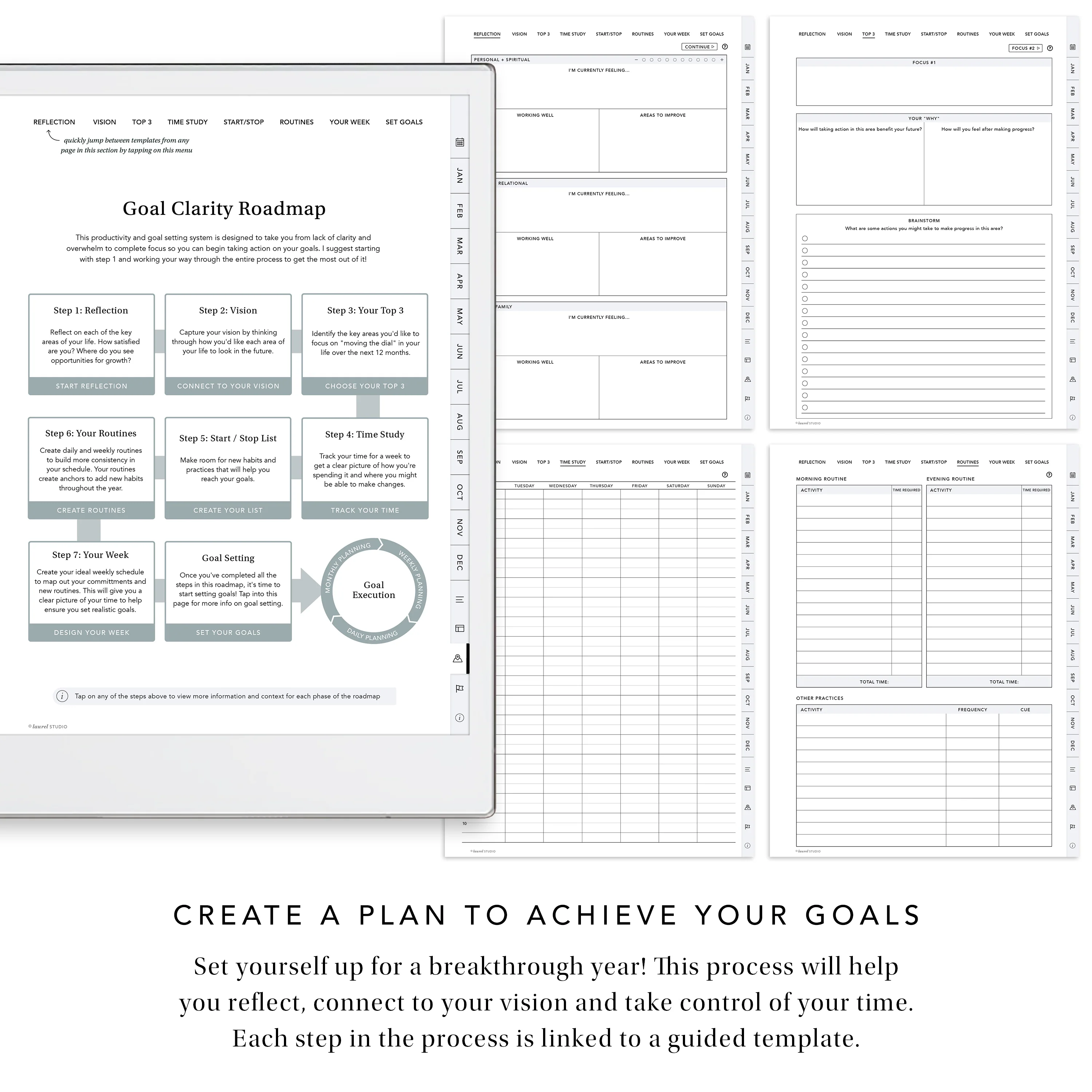 2026 Planner for E-Ink Tablets for reMarkable, Supernote and Boox - Image 7