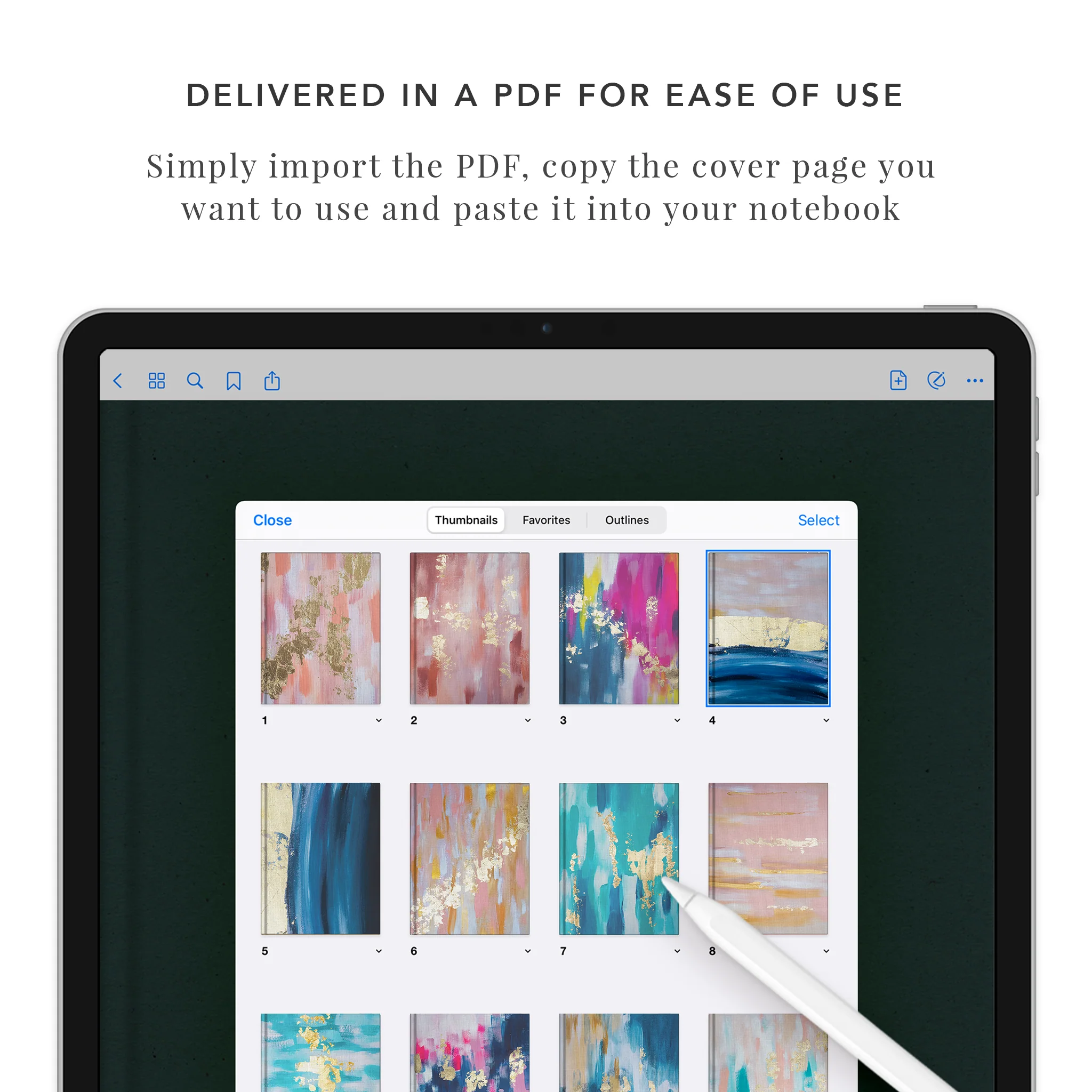 Abstract Paint Cover Set - Image 5