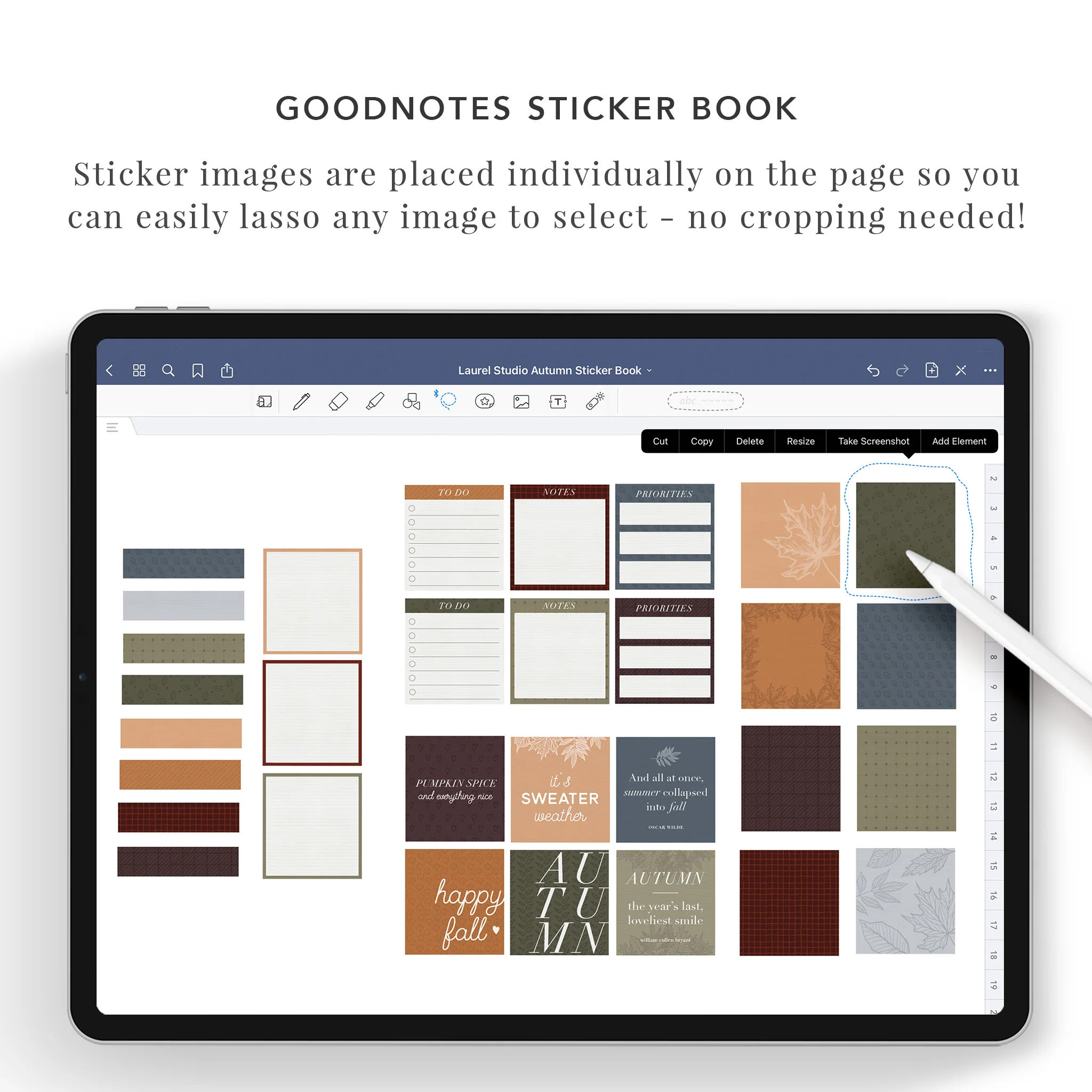 Autumn Sticker Set - Image 6