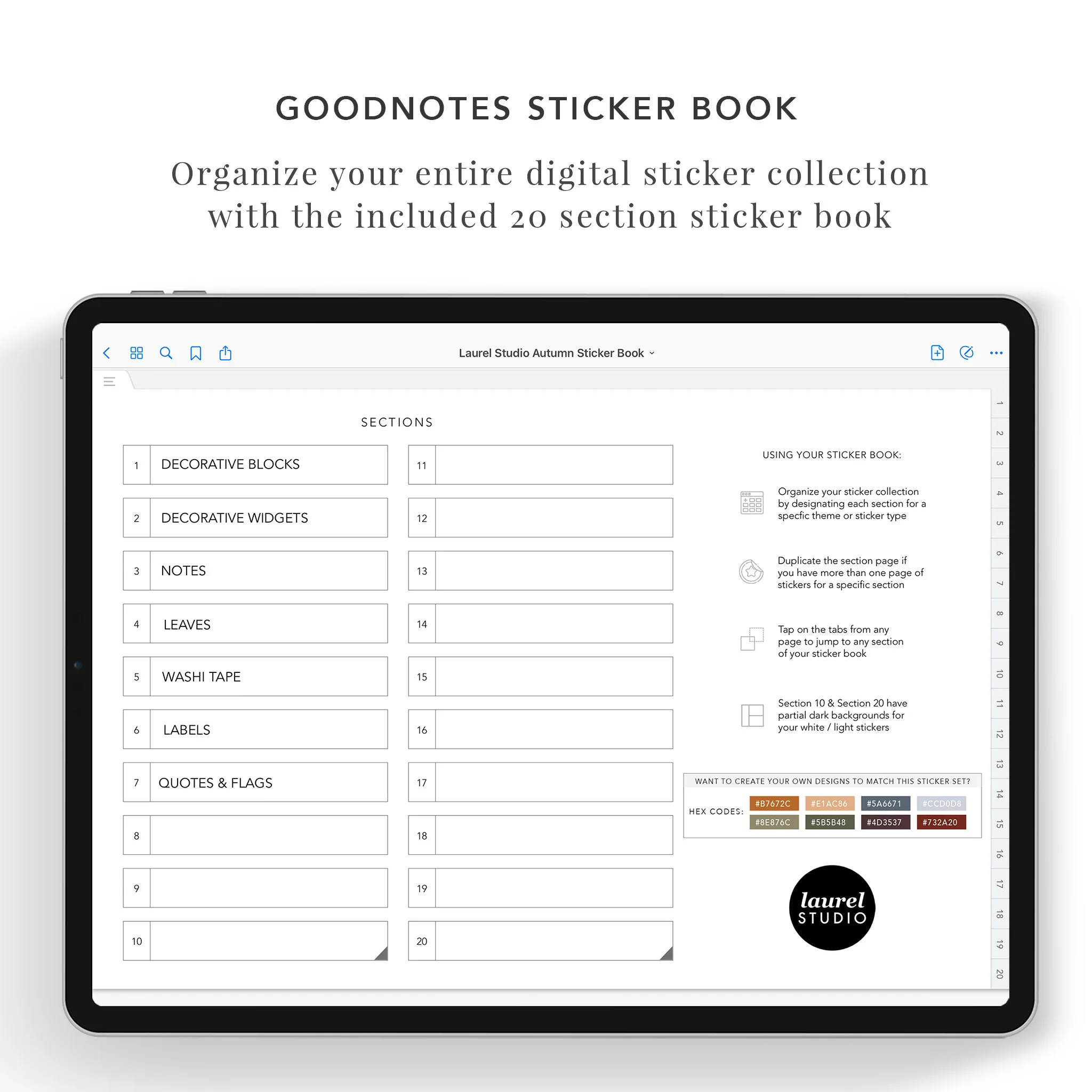 Autumn Sticker Set - Image 7