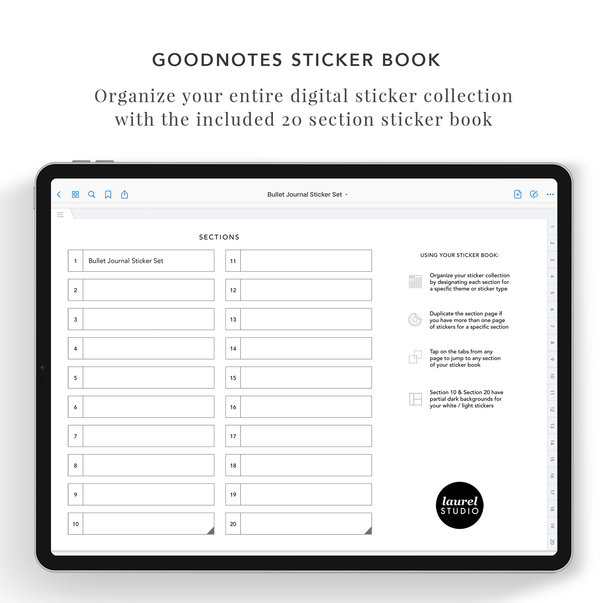 Bullet Journal Sticker Set - Image 3