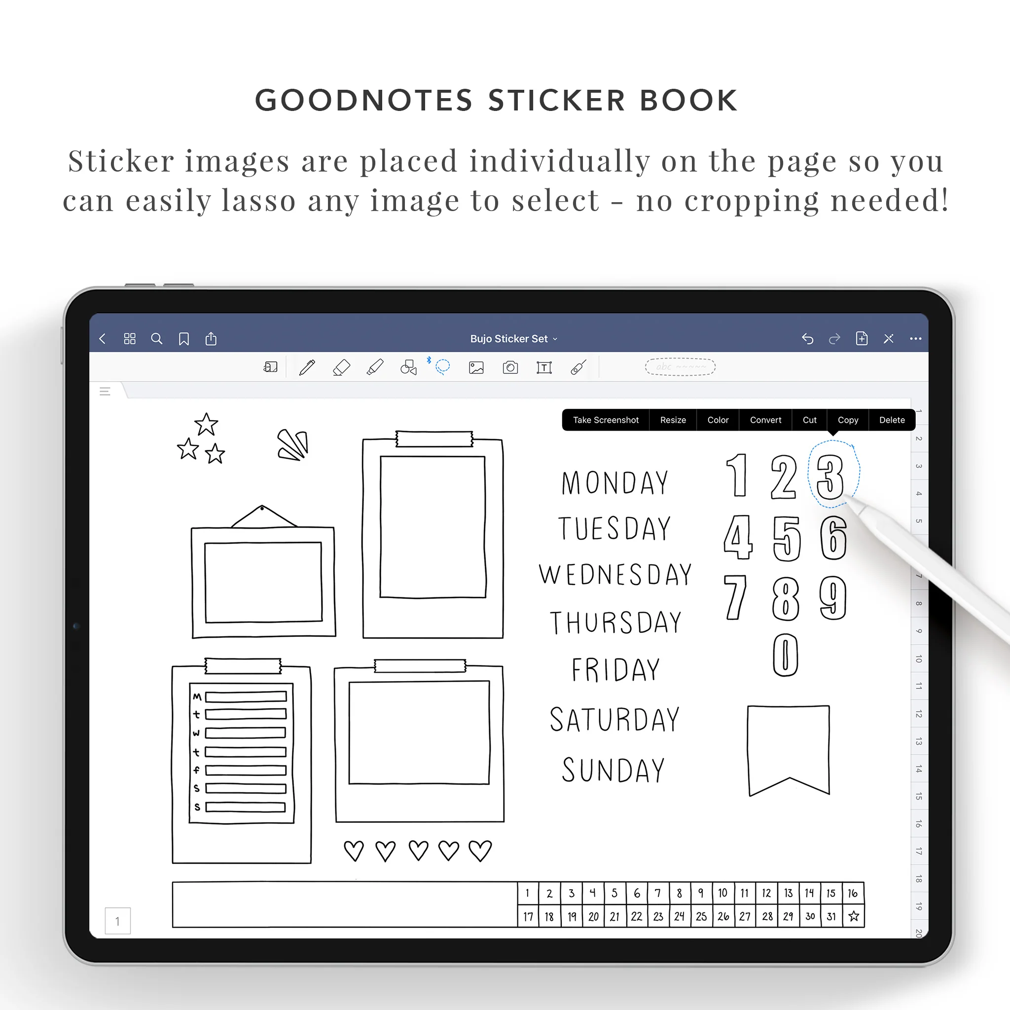 Bullet Journal Sticker Set - Image 4