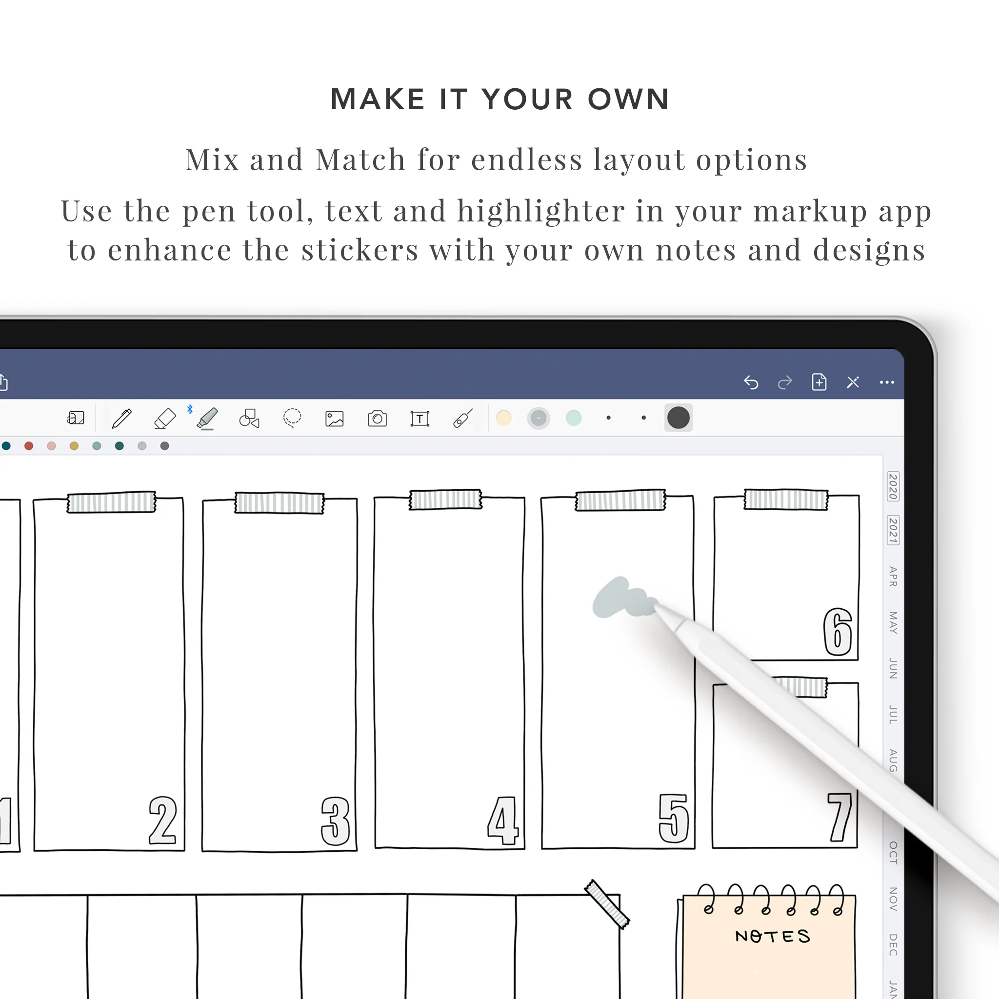 Bullet Journal Sticker Set - Image 6