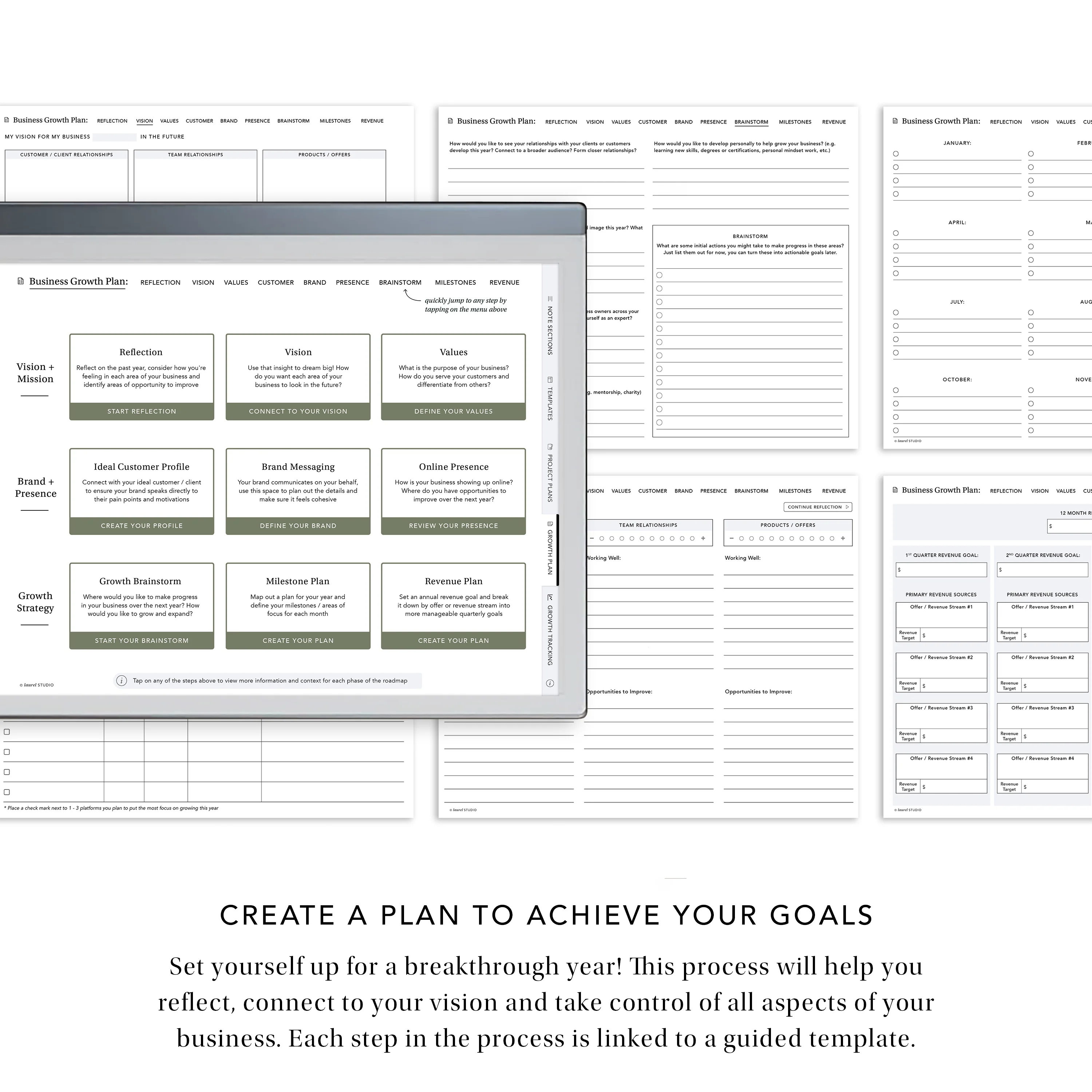 Business Planning Notebook for e-Ink Tablets - Image 3