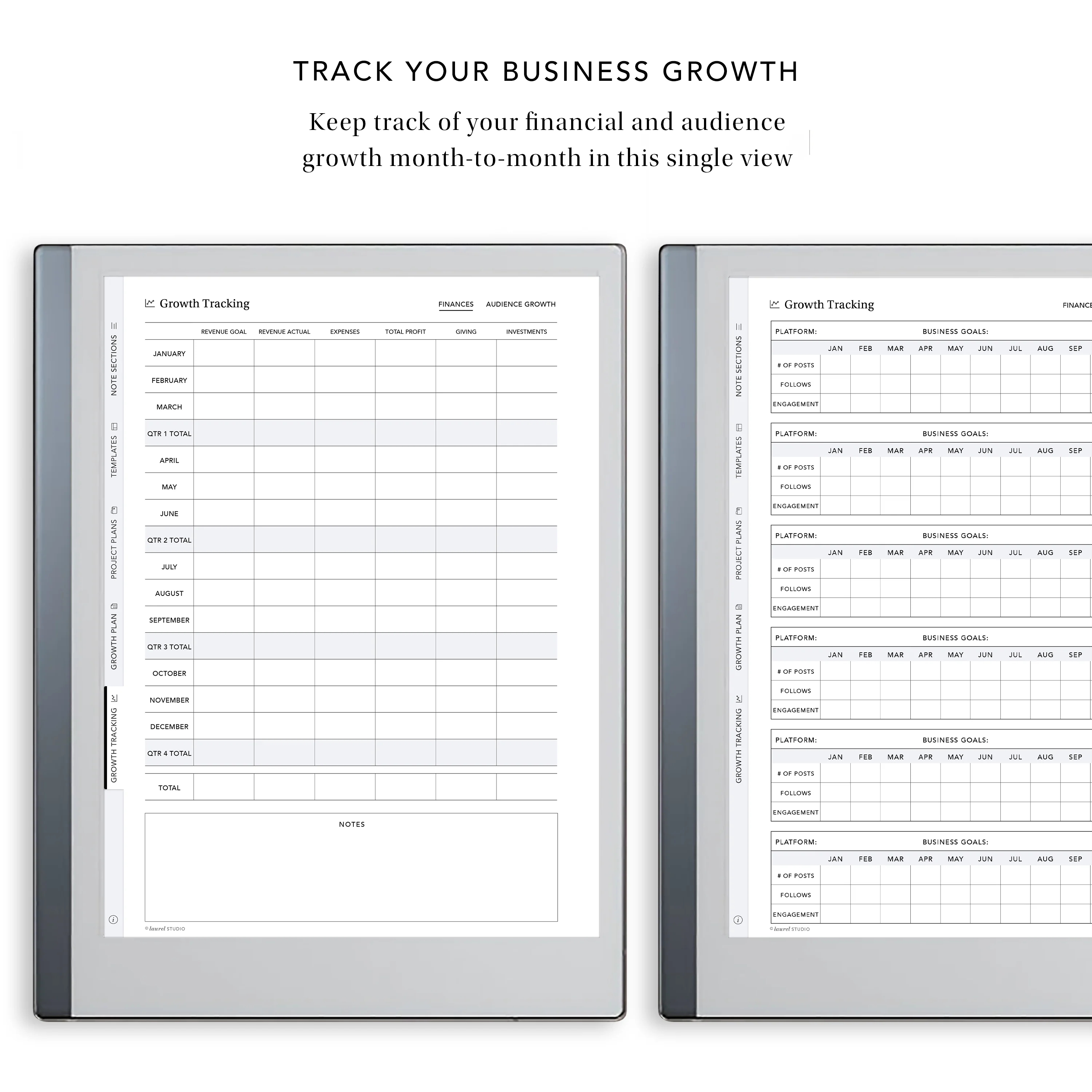 Business Planning Notebook for e-Ink Tablets - Image 4