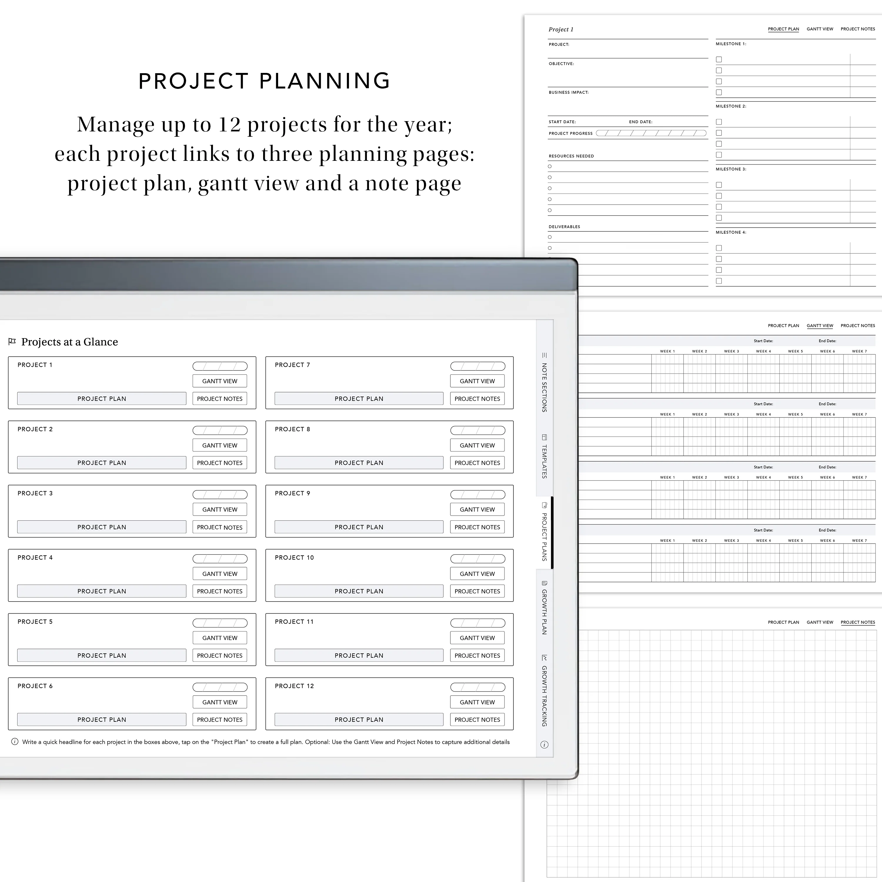 Business Planning Notebook for e-Ink Tablets - Image 5