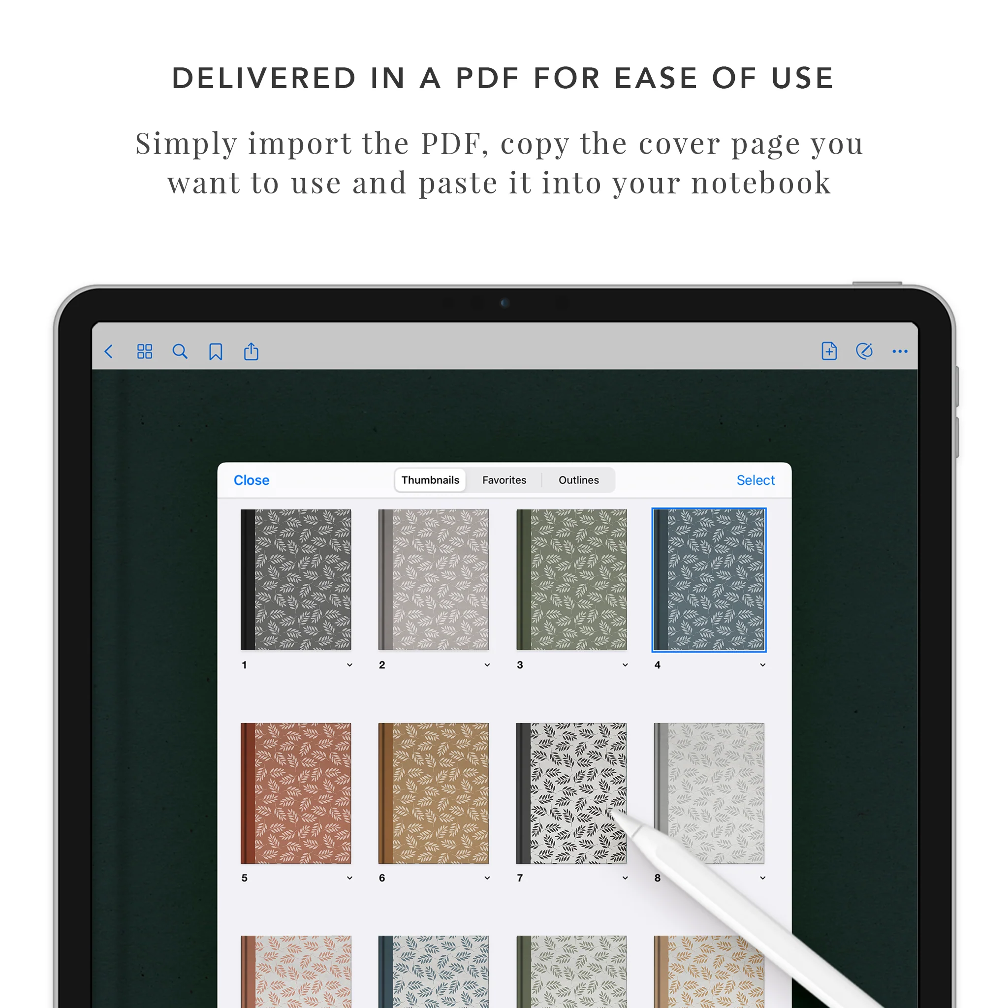 Greenery Patterns Cover Bundle - Image 7