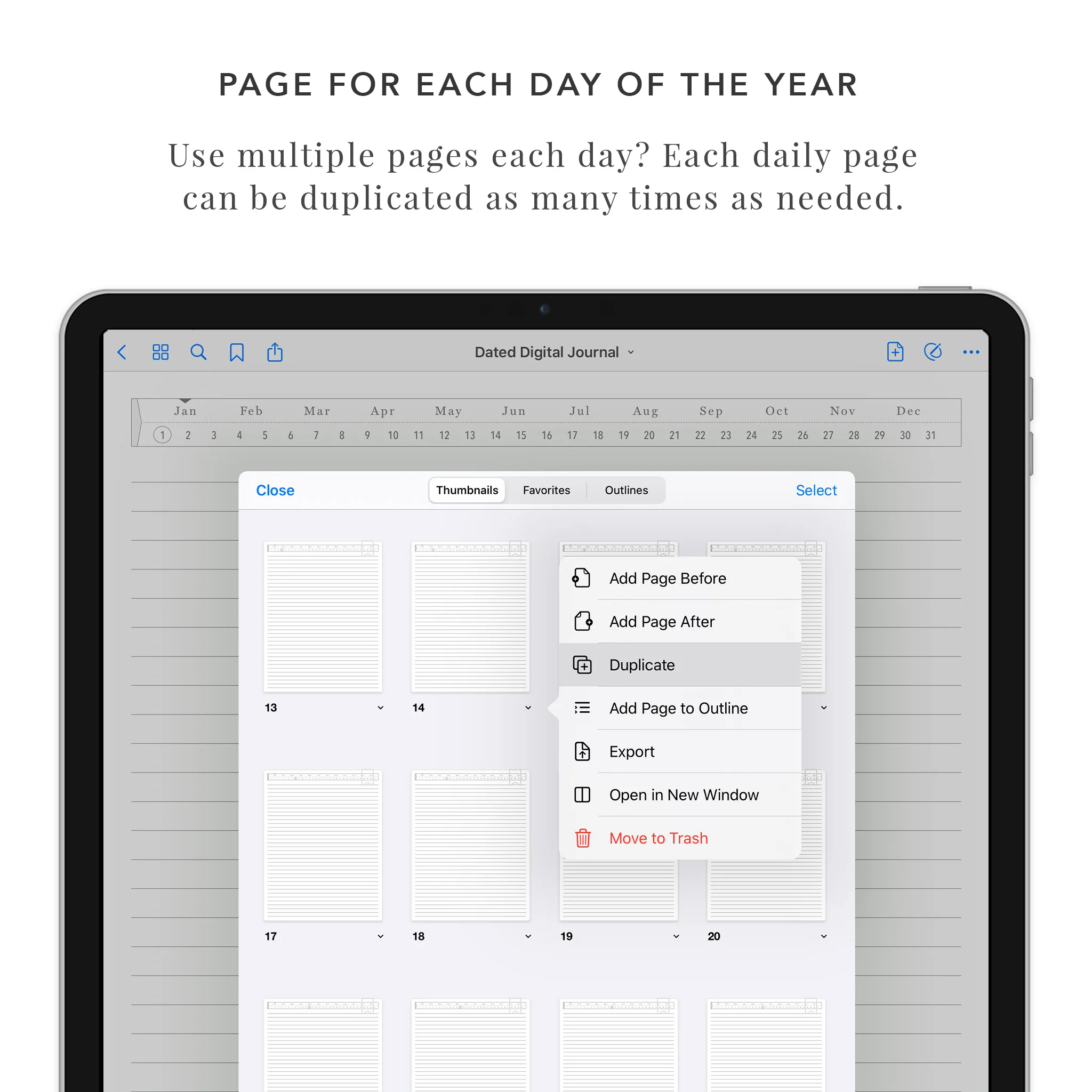 Lined Daily Dated Journal - Image 4