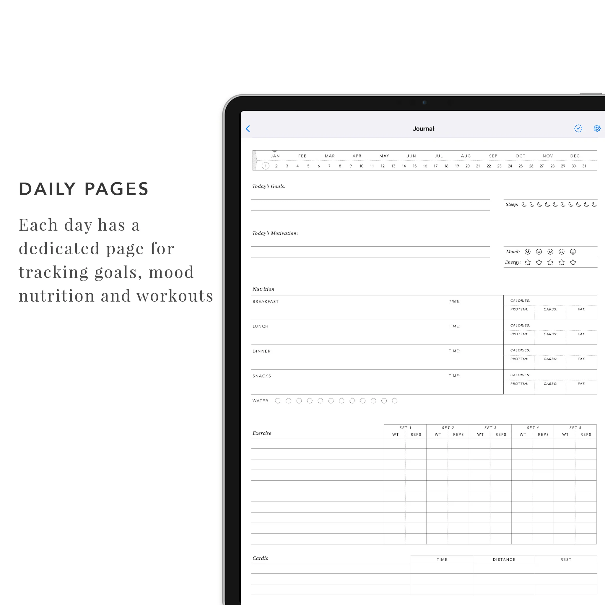Daily Fitness Journal - Image 4