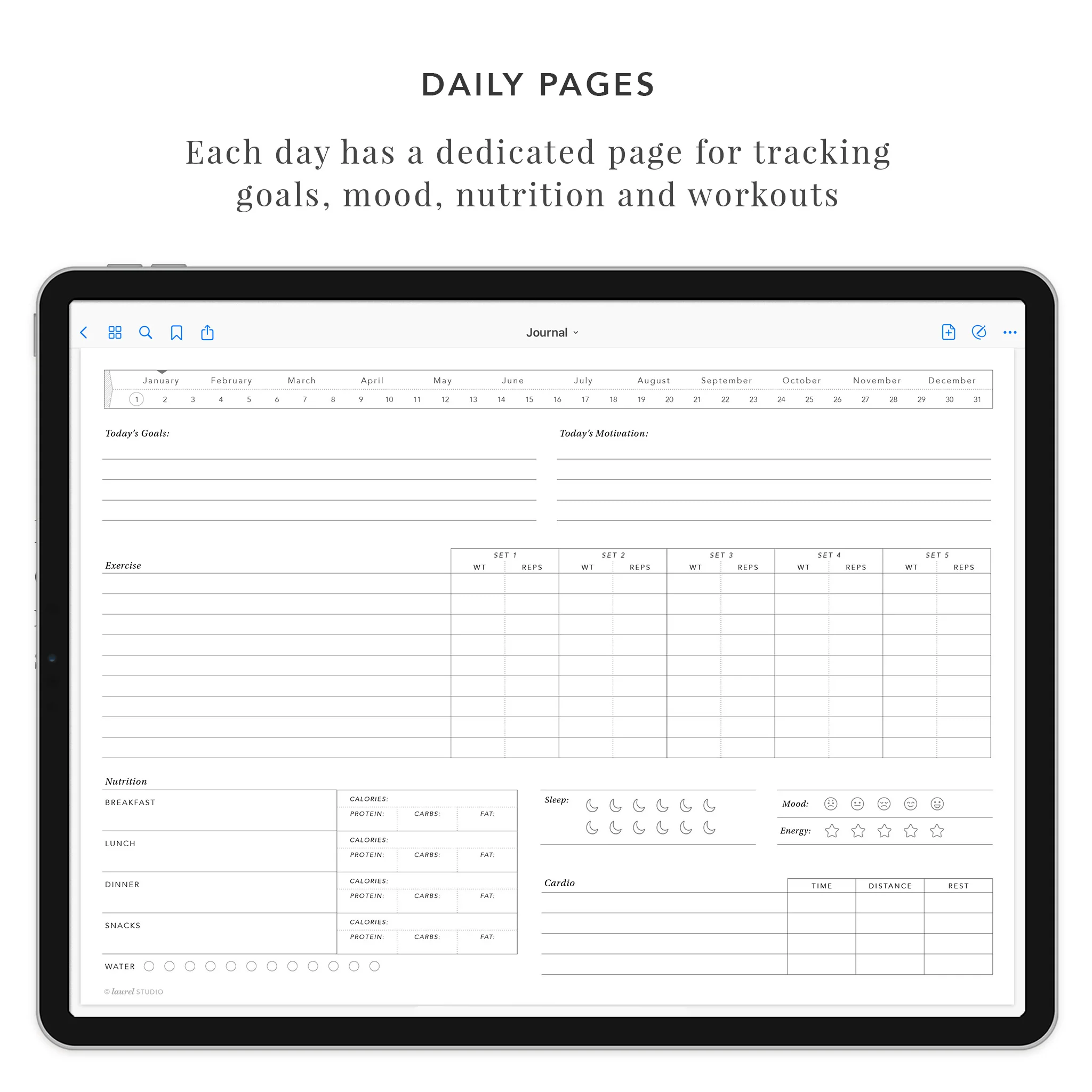 Daily Fitness Journal - Image 5