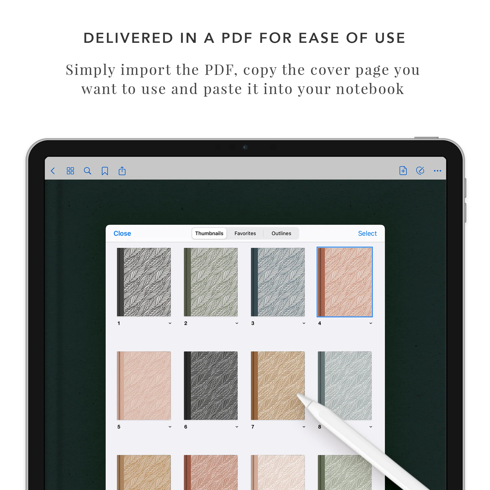 Foliage Patterns Cover Bundle - Image 7