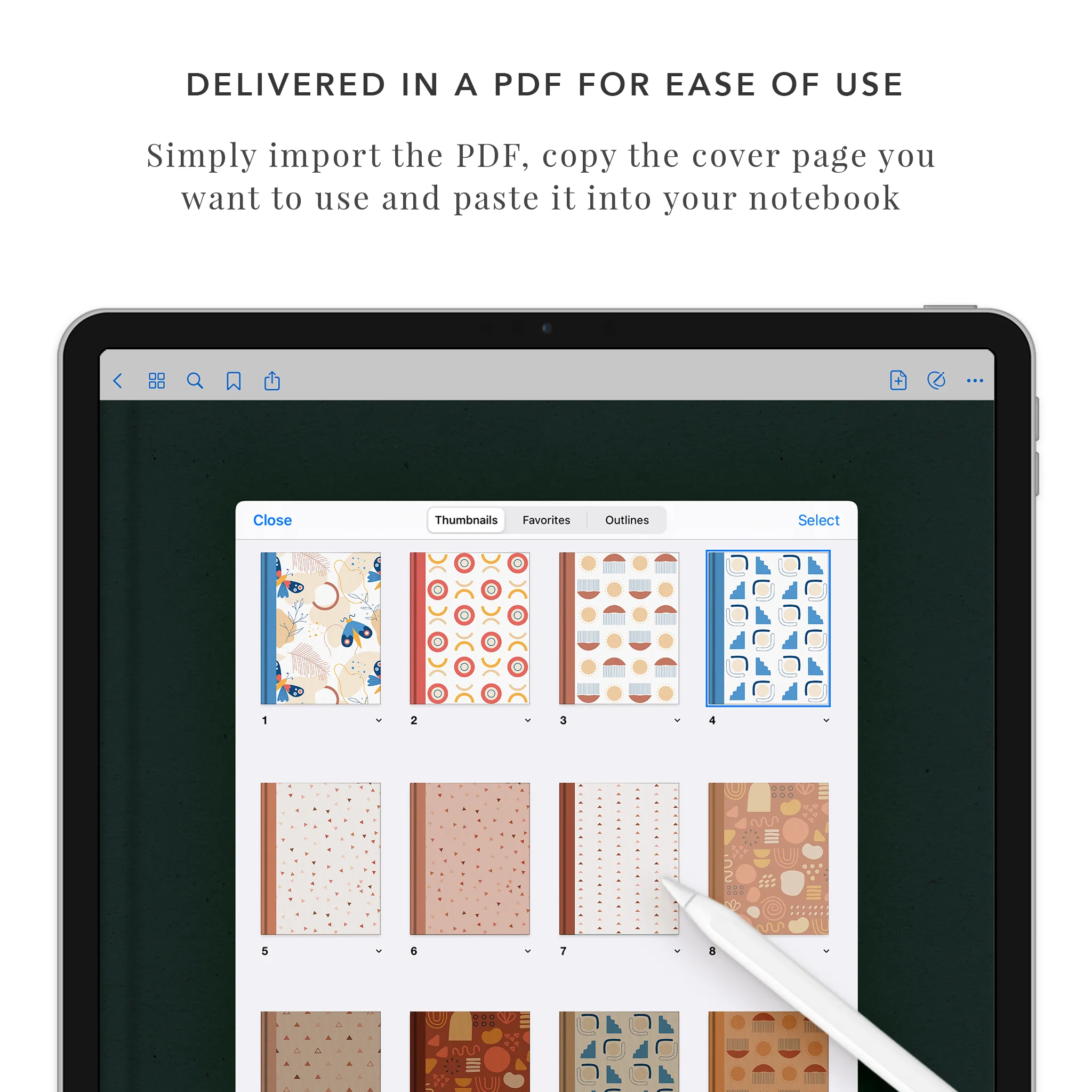 Happy Pattern Cover Set - Image 5