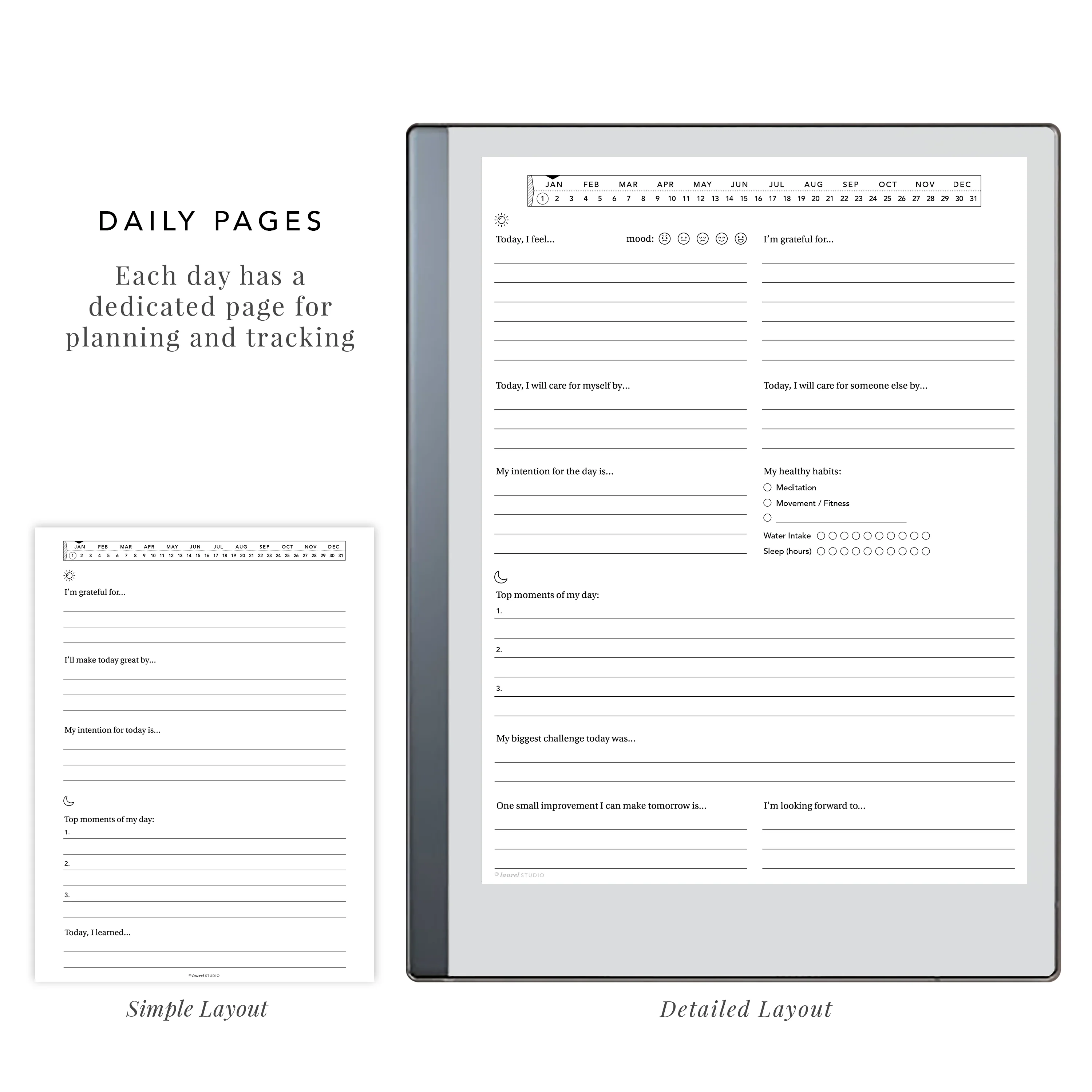 Mindfulness Journal for e-Ink tablets - Image 3