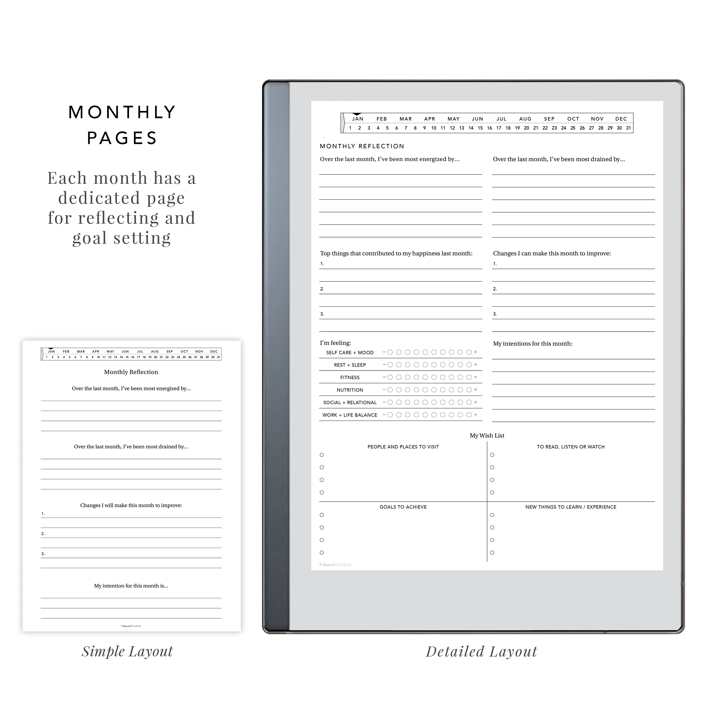 Mindfulness Journal for e-Ink tablets - Image 4