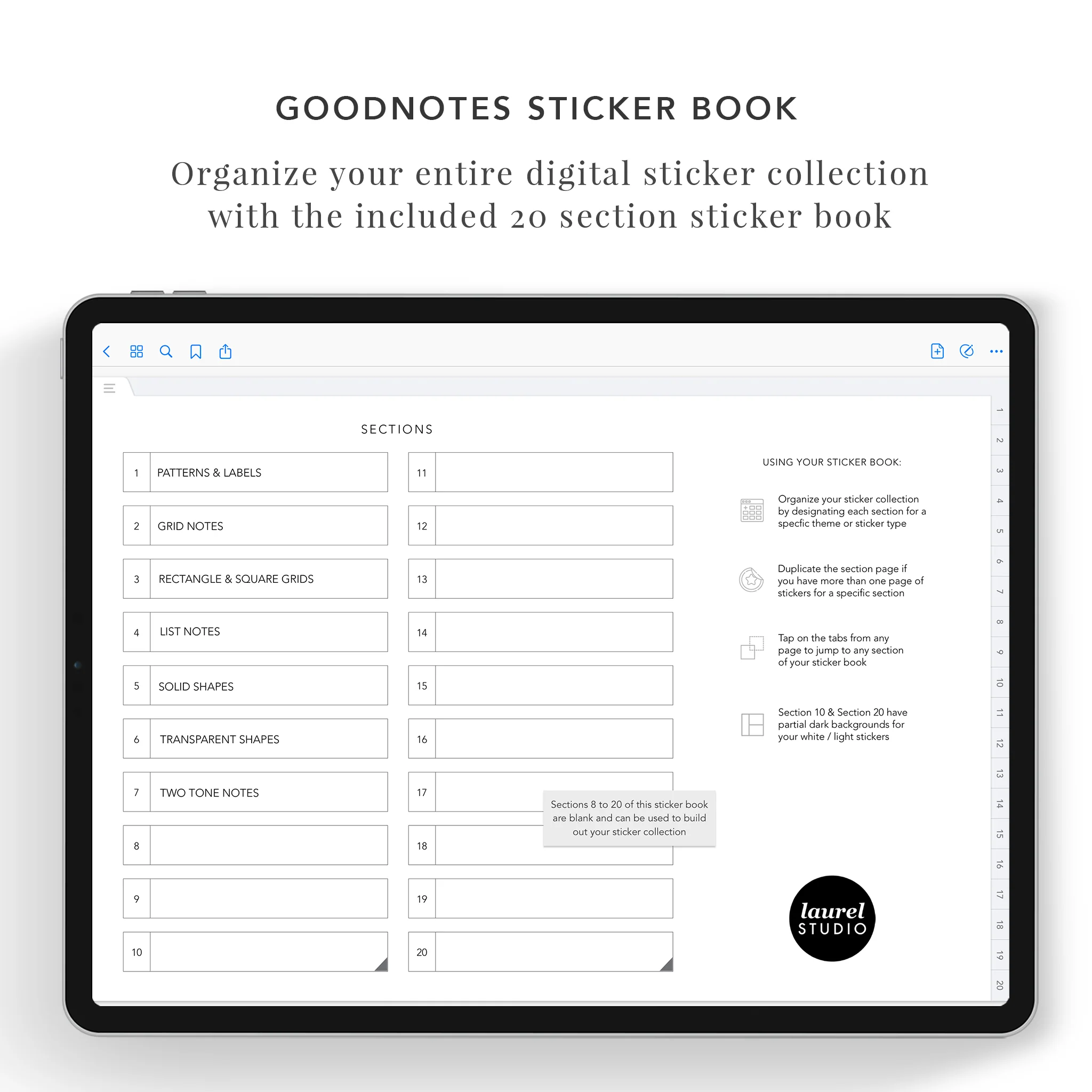 Notes and Shapes Sticker Set in Neon Colors - Image 6