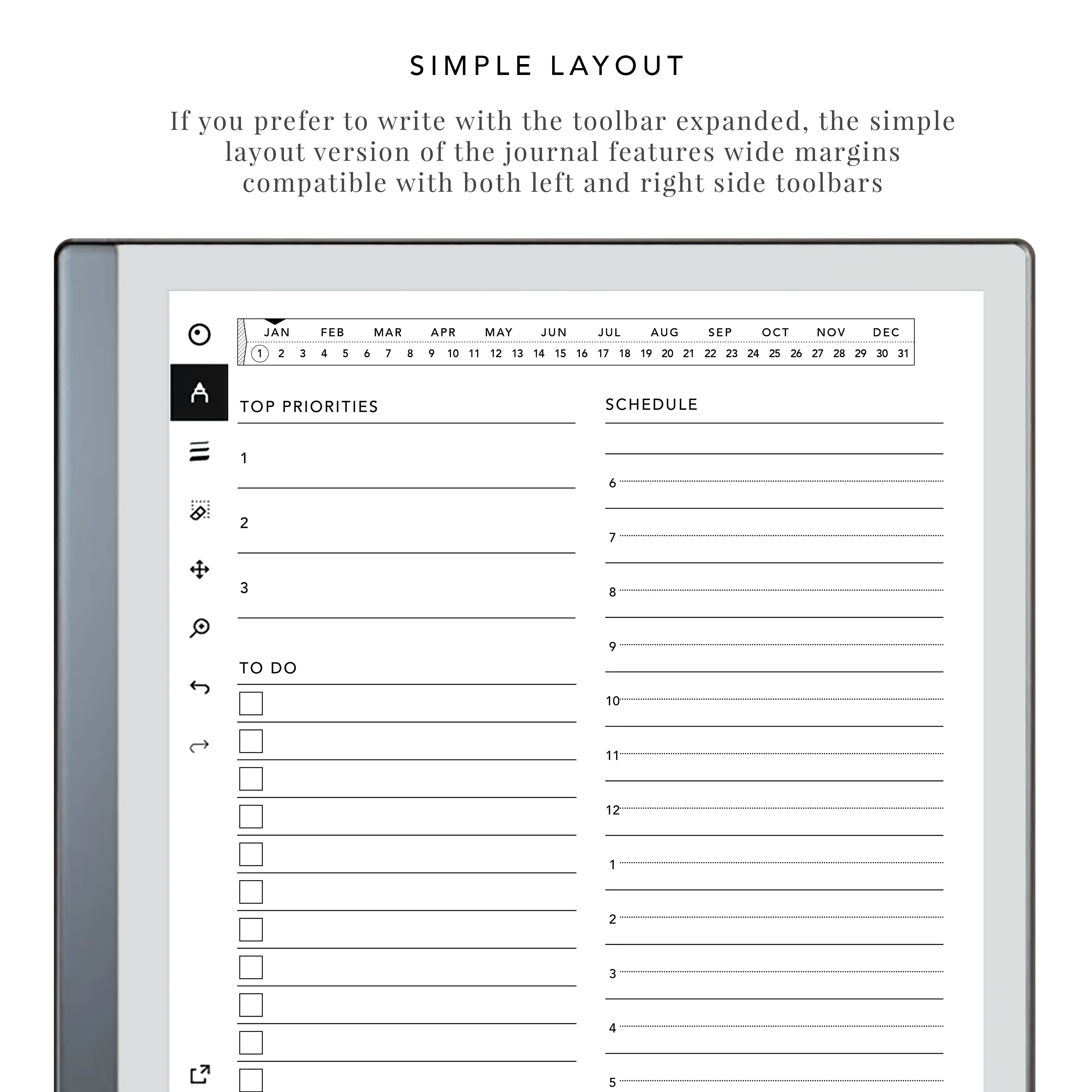 Productivity Journal for e-Ink tablets - Image 6