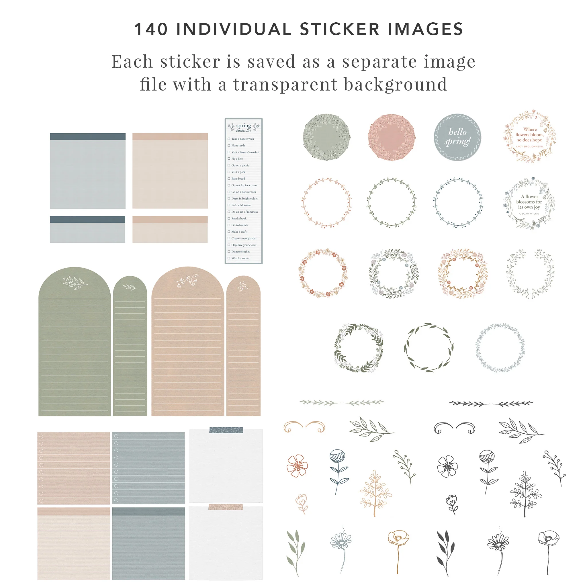 Spring Sticker Set - Image 3