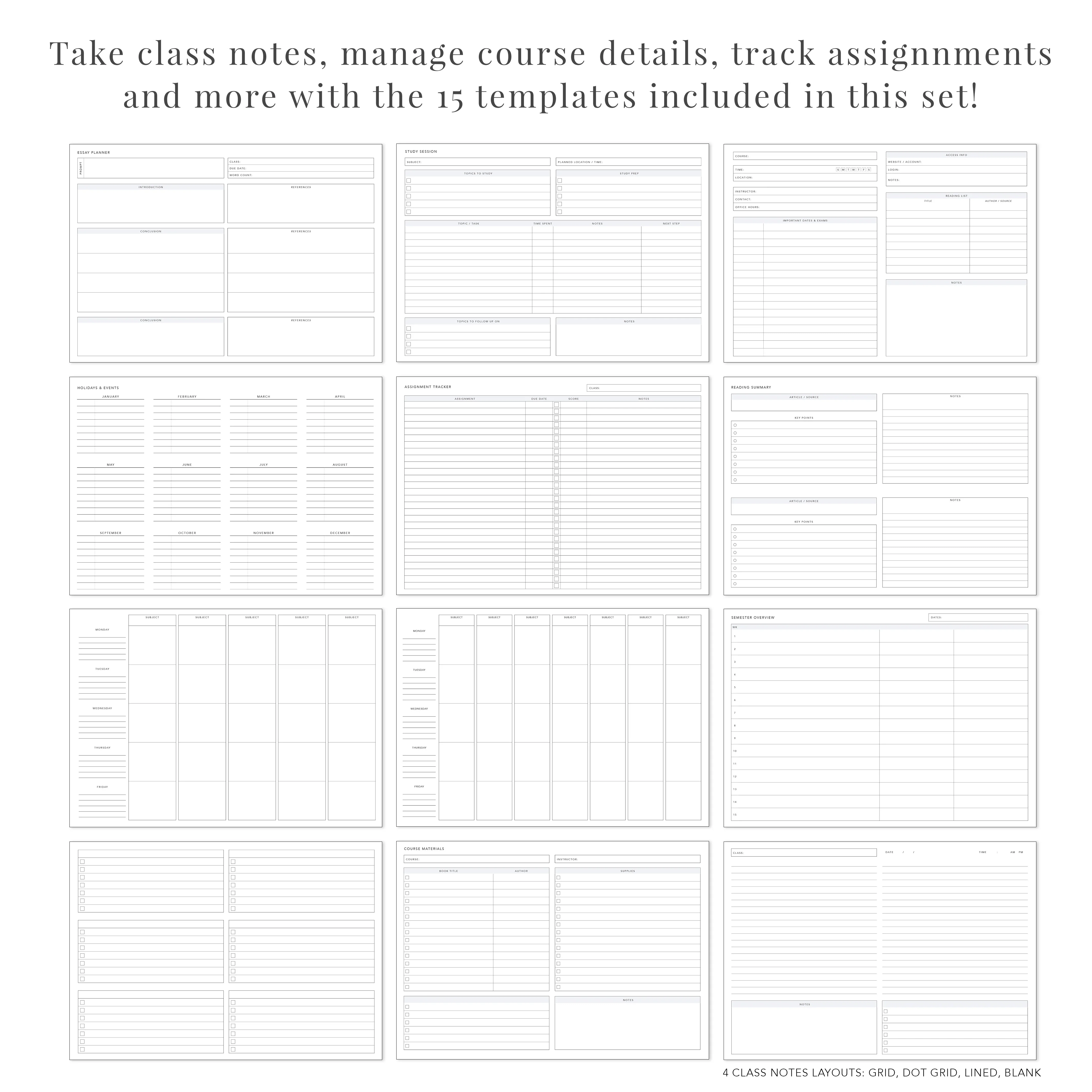 Student Insert Pages - Image 3