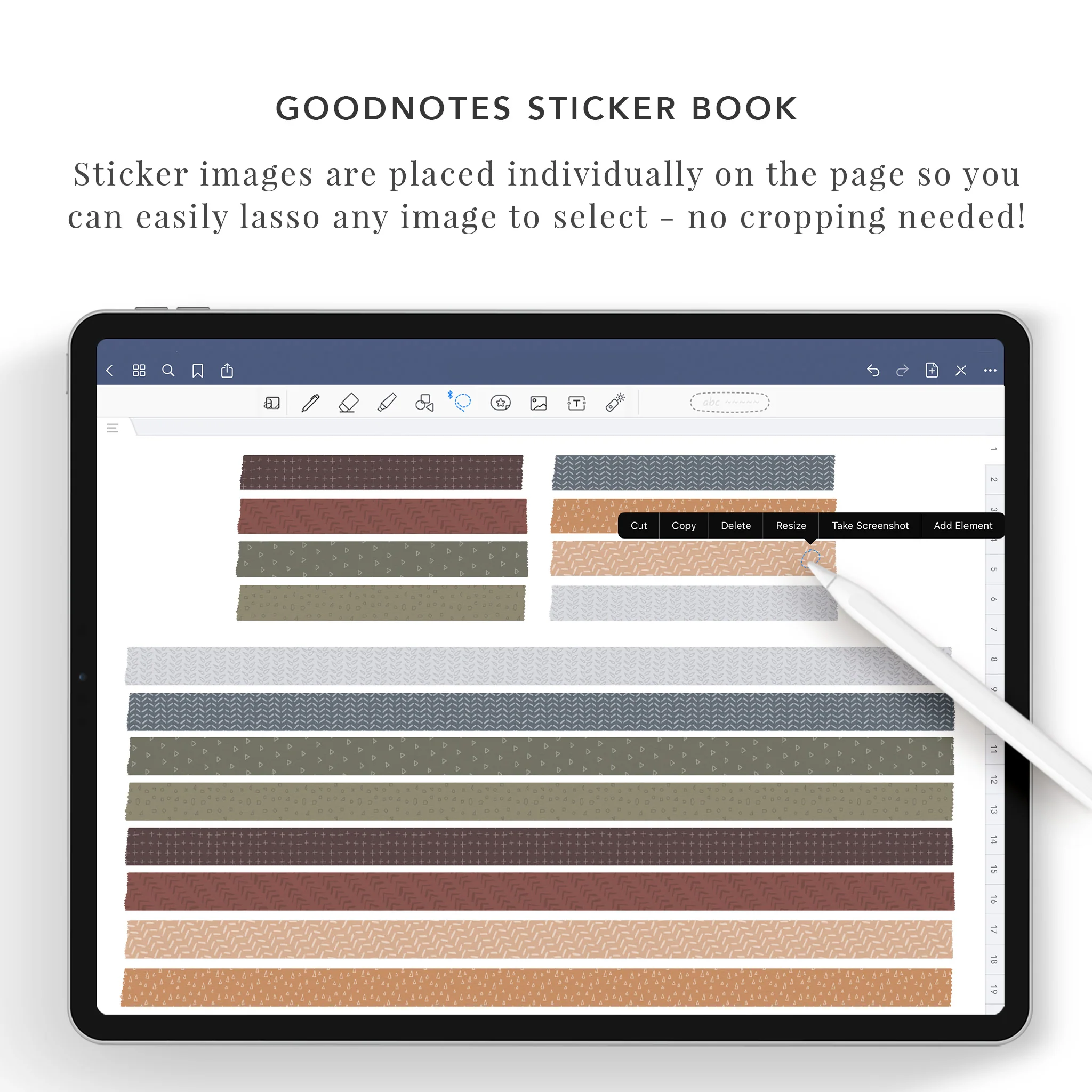 Washi Tape Sticker Set - Image 6